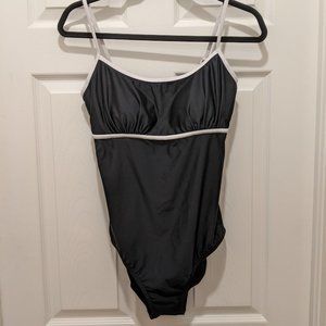 Disney Parks Black One Piece Swim Suit
